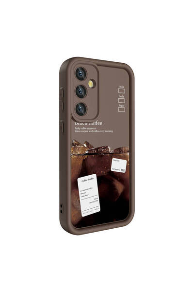AQUA AKSESUAR Samsung Galaxy S24 Uyumlu Renkli Tasarımlı Kamera Korumalı Bask...
