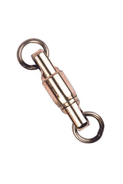 Albastar Fishing Rod Swivels 8002 - 10 Pieces Cylinder Ball, No:7