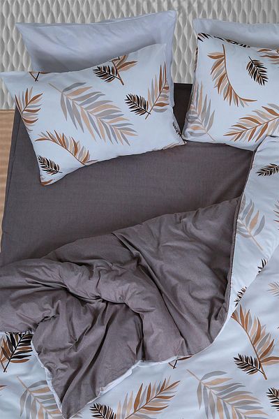 Zeynep Tekstil Single Cotton Duvet Cover Set - Duvet Cover and Pillowcase| BED WITHOUT SHEET