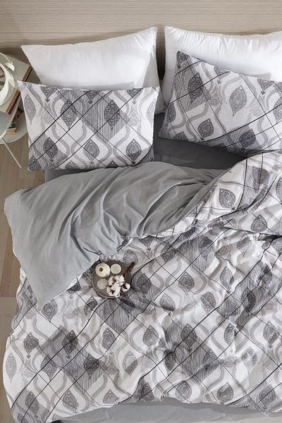 Zeynep Tekstil Single Cotton Duvet Cover Set - Duvet Cover and Pillowcase| BED WITHOUT SHEET