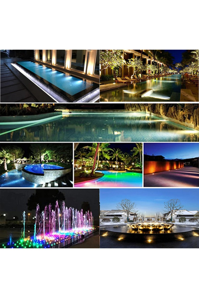 Cata Mini Spot paslanmaz ayaklı Havuz Led Aydınlatma projektör lamba Soğuk Beyaz A-1210 6W 12V IP68