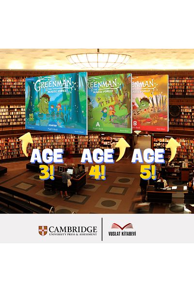 Cambridge University Press Green Man and Magic Tree Printed Children's Book No. 5