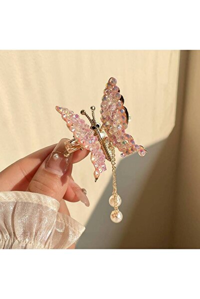 GlassySKY 1 komad vilinske Sa resama kopče za kosu sa leptirom