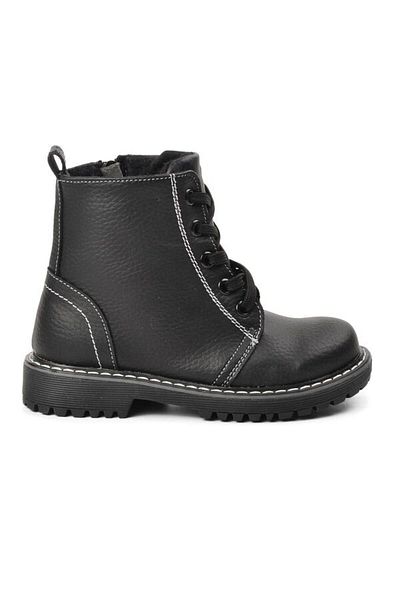 ŞİRİNGENÇ Παιδικές μπότες Shringish Black με γούνα στο εσωτερικό
