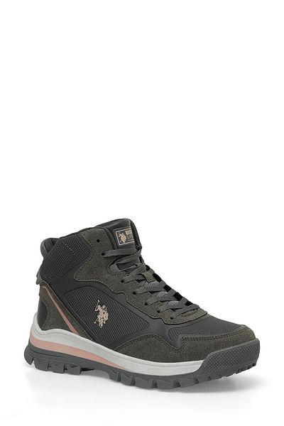 U.S. Polo Assn. Sagan Hi WMN 4PR - Cizme gri pentru exterior pentru femei