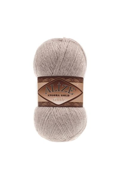Alize Angora Gold Glitter 100g Knit - 541 Model Mink
