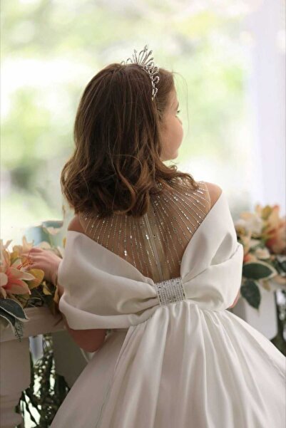 Ribbon kids Detachable Perelin Girl's Dress for Graduation