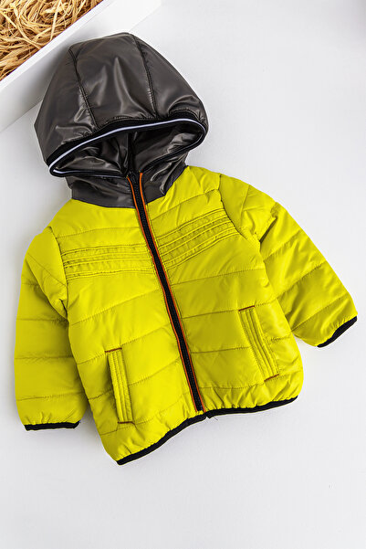 Babymod Kapüşonlu Içi Peluş Astarlı Erkek Çocuk Mont