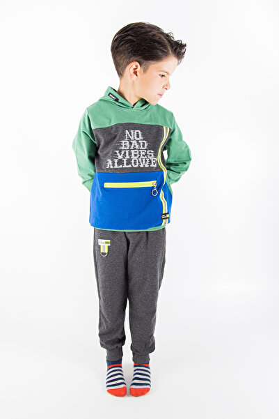 Babymod Σετ αθλητικής φόρμας για αγόρια με κουκούλα με φερμουάρ