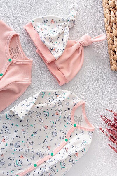 Babymod Baby Girl Jumpsuit Double Long Sleeve Jumpsuit Set