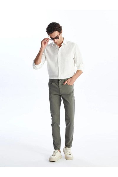 LC Waikiki Ανδρικό παντελόνι Chino LCWAIKIKI Classic Slim Fit