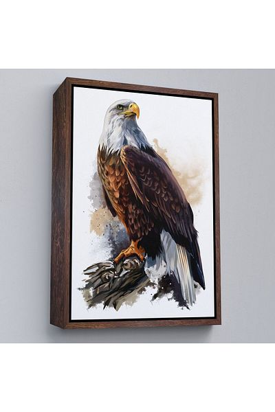 Harita Sepeti Διακοσμητικός πίνακας καμβά με κορνίζα Eagle-5961