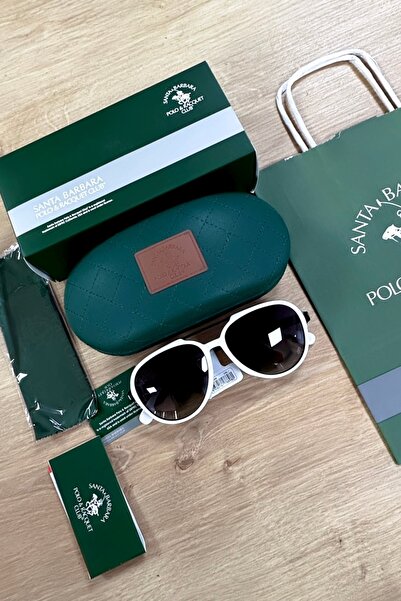 Santa Barbara Polo & Racquet Club White Men's Sunglasses Elg983