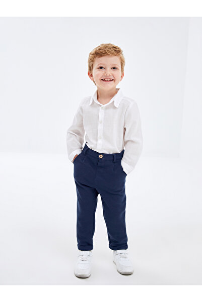 LC Waikiki Beli Lastikli Basic Erkek Bebek Pantolon