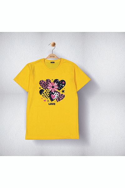 Cevval Fata - Tricou imprimat cu inimă