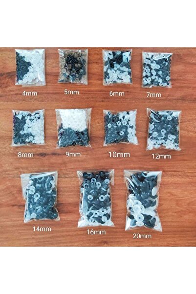 İthal Amigurumi Vidalı Göz 5mm