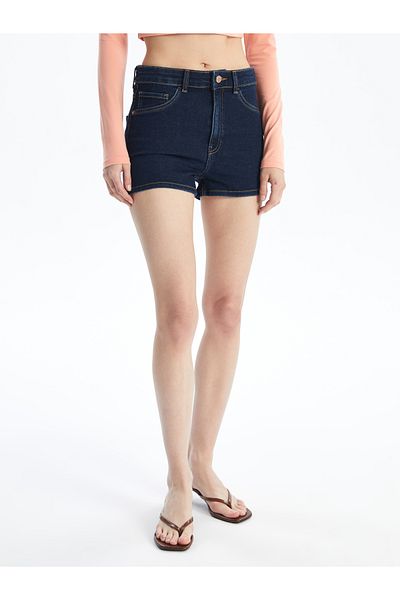 LC Waikiki Women's Jean Shorts - Extra Tight Fit