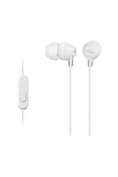 Sony MDR-EX15APW Kablo Kulakiçi Kulaklık Mikrofonlu Beyaz