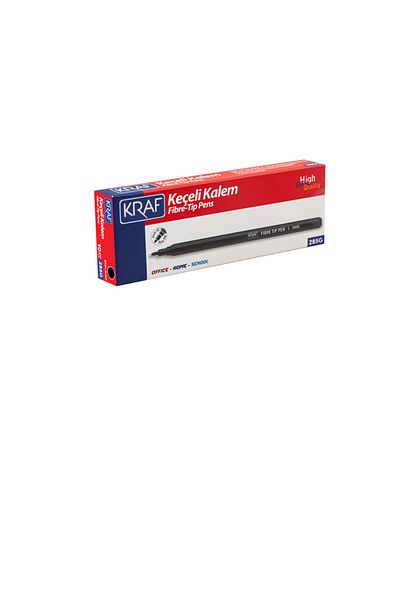 KRAF Black Felted Pen - Pack of 10