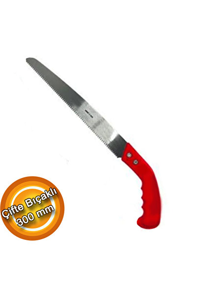 Kenet Ticaret Yüksek Kalite Budama Testeresi (300 MM)  Kırmızı Saplı Karton K...