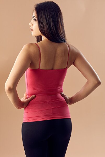 CİDDE Рожевий жіночий довгий атлет - з бретельками/S