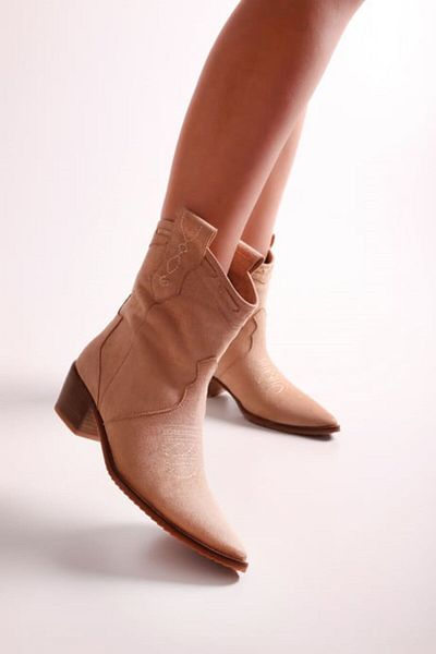 SOLMAZ ΓΥΝΑΙΚΕΙΑ ΜΠΟΤΑΚΙΑ GRECIA TEN SUEDE