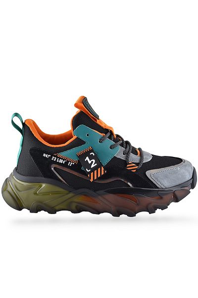 Guja Talpă ortopedică completă Pantofi sport casual pentru bărbați Talpă largă Ultra Comfort 23y636