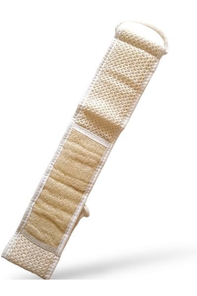 miresa Natural Pumpkin - Back, Body, Bath, Washcloth, Exfoliating, Plenty of Foam and Double Sided Use