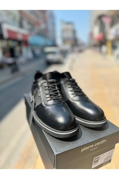 Pierre Cardin Мъжки ежедневни обувки PIERRE CARDIN 63603 с удобна подметка от естествена кожа