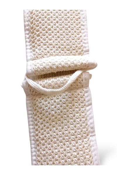 miresa Natural Pumpkin - Back, Body, Bath, Washcloth, Exfoliating, Plenty of Foam and Double Sided Use