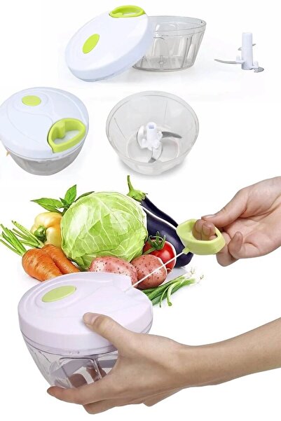 Global Ersat 3-Blade Fast Vegetable Chopper - Rondo with String