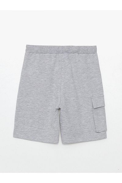 LC Waikiki Boy's Shorts - Elastic Waist and Printed