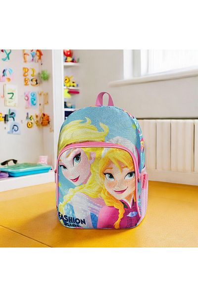 Shopiolog Kindergarten Nursery Daily Use Backpack for Girls - Waterproof, 2 Compartments