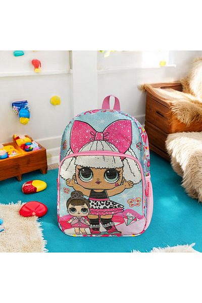 Shopiolog Kindergarten Nursery Daily Use Backpack for Girls - Waterproof, 2 Compartments