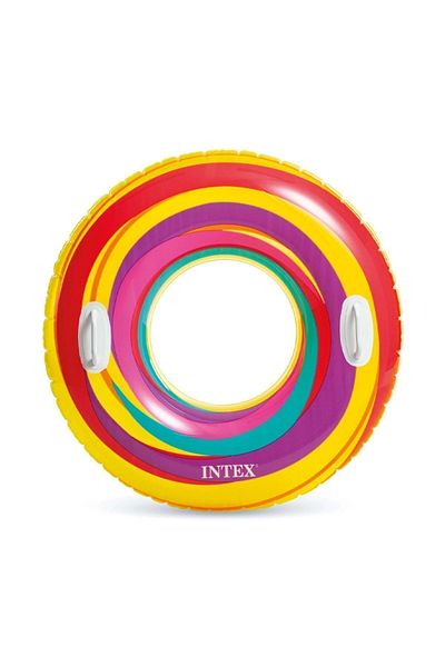 Intex Striped Pattern Hand Grip 91 Cm Sea Ring 59256