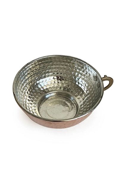 GABAALTI 6 Pieces Gaziantep Copper Ayran Bowl