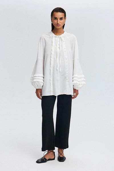 Touché Privé Tunic - Ruffle Detailed