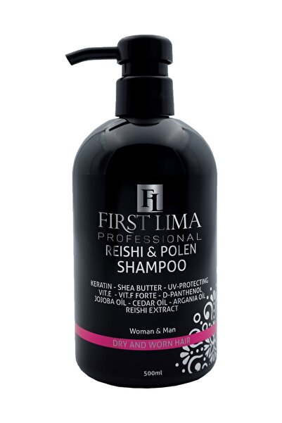 First Lima Professional Boyalı Ve Yıpranmış Saçlara Özel Bitkisel Bakım Şampuanı 500 Ml Kepek
