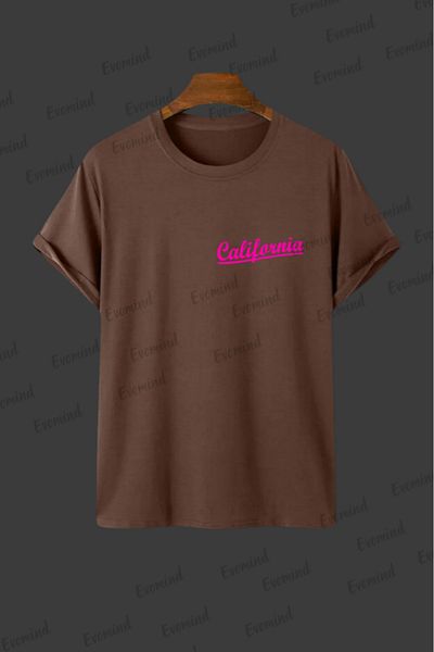 Evomind Μπλουζάκι California Printed Unisex Oversize - Summer Adventures