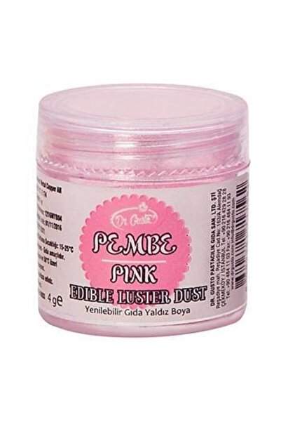 lisapastacılık Dr.gusto Yenilebilir Metalik Toz Boya 4gr - Pembe