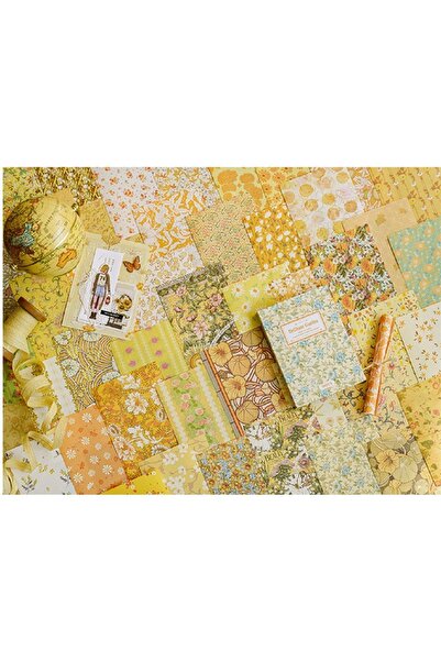 SF SCRAPBOOK KIRTASİYE 100 Sayfa Scrapbook / Journal Dekupaj Kitabı Scrapbook...