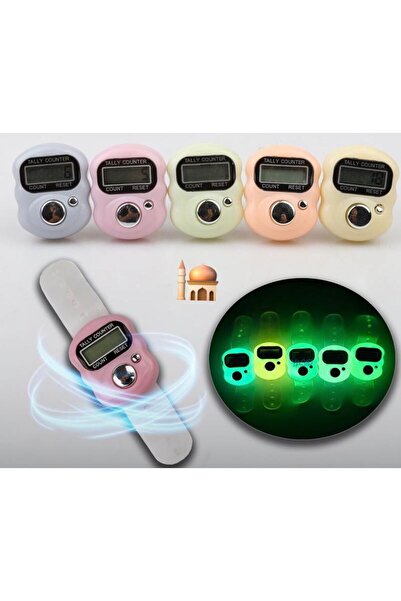 FASTSELLER Karanlıkta Parlayan Fosforlu Zikirmatik - Sarı Gri Pembe