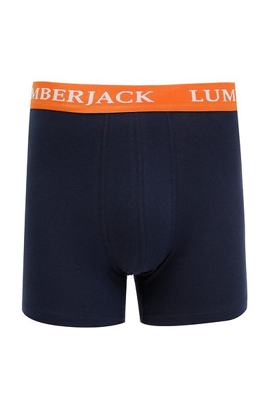 lumberjack ML FLORAL-C 30BX09 3FX - Σετ 3 ανδρικών μπόξερ πορτοκαλί