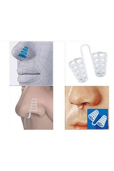 Nordmende Anti-Snoring Nasal Appliance Snoring Blocking Sleep Regulating Nasal Appliance 2 Pieces
