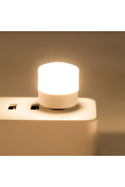 Jetcom Mini Led Beyaz Işık Lamba Masa Tuvalet Merdiven Işığı Lambası Gece Aydınlatma Gece Lambası