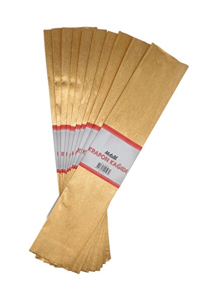 roco paper Alüminyum Krapon Kağıdı 1 Adet - Metalik Altın - 100 Gr - 50x100 Cm