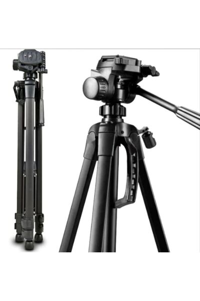 Bundeba Tripod Standı profesyonel Çok Fonksiyonlu 170 cm Telefon Ve Kamera Tutucu Tripot Ayak