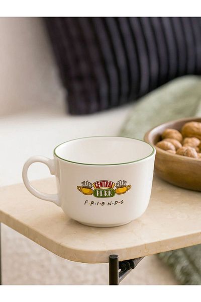 LC Waikiki كوب سيراميك مطبوع من LCW HOME Friends سعة 510 مل