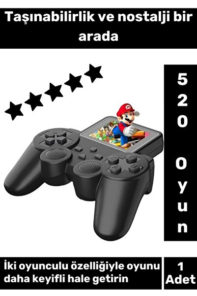 Wintoup 520 Oyunlu Kablosuz Oyun Konsolu Atari Oyun Konsolu Game Stick Retro ...
