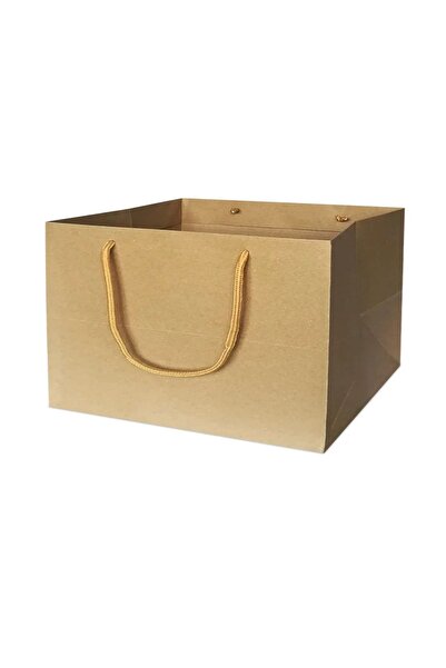 roco paper Kraft Karton Çanta 19x29xh:21 Cm (10'LU PAKET)